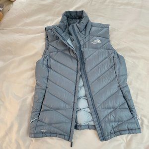 Women's North Face Baby Blue Vest
